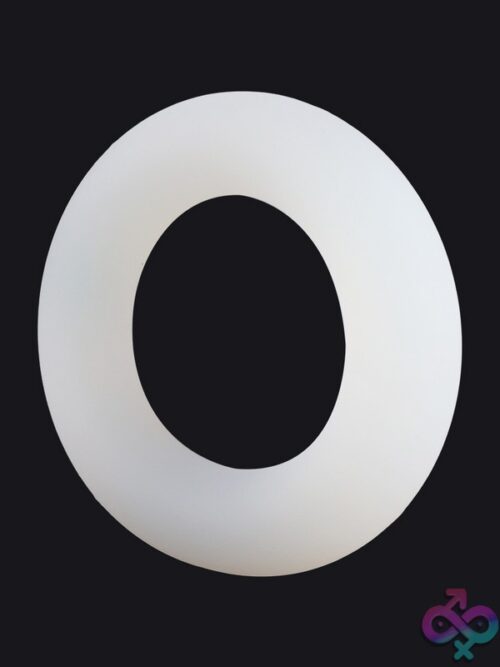 Griphalo 30Mm Translucent Cock Ring – White - Image 3
