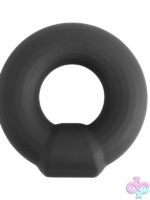 GripMaster GripLoc Silicone Cock Ring – Black - Image 2