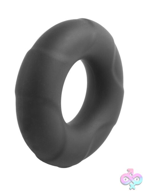 Gripmaster Gripsaver Silicone Cock Ring – Large Black - Image 3