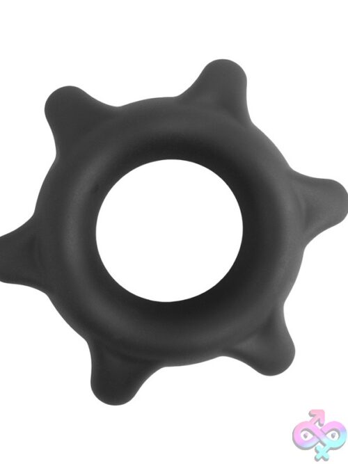 Gripstar Silicone Cock Ring – Black - Image 2