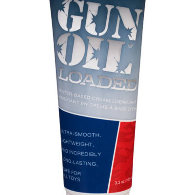 Gun Oil Loaded 3.3 Oz Tube hybrid water-silicone lubricant by Gun Oil