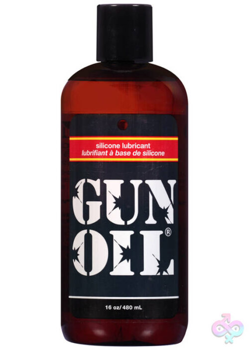 Gun Oil Pink Lubricant Sex Toys - Gun Oil Silicone Lubricant 16 Oz