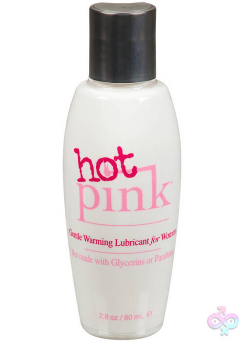 Gun Oil Pink Lubricant Sex Toys - Hot Pink Warming Lubricant for Women - 2.8 Oz. 80 ml