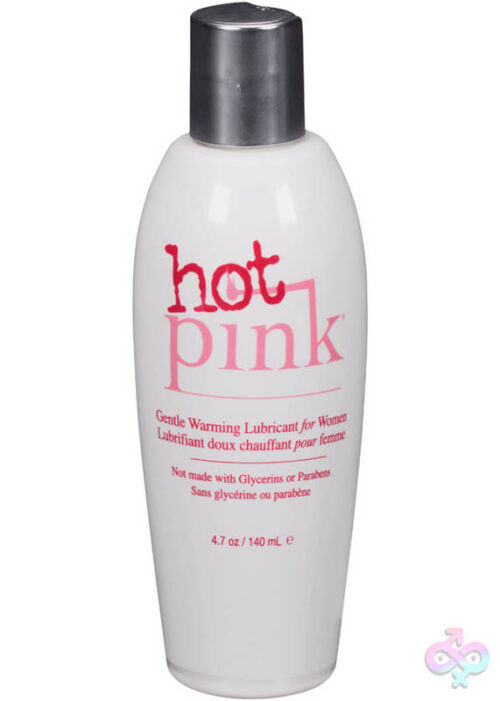 Gun Oil Pink Lubricant Sex Toys - Hot Pink Warming Lubricant for Women - 4.7 Oz. / 140 ml