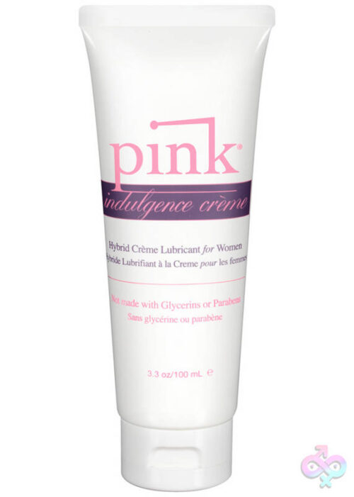 Gun Oil Pink Lubricant Sex Toys - Pink Indulgence Creme Hybrid Lubricant for Women - 3.3 Oz. / 100 ml
