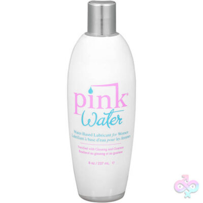 Pink Water Based Lubricant for Women 8 Oz Flip Top Bottle by Gun Oil