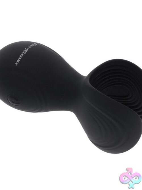 Handy Helper Vibrating Stroker In Black By Zero Tolerance Toys - Image 3