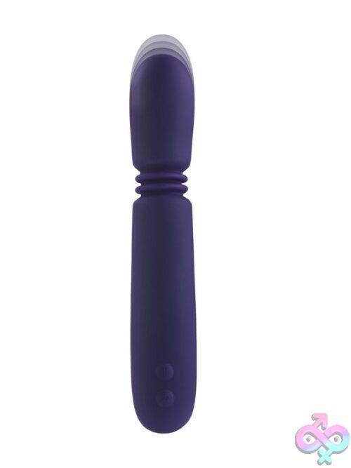 Handy Thruster Silicone G-Spot Vibrator In Purple - Image 2
