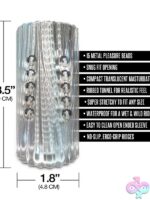 Happy Ending Beaded Stroker with Metal Pleasure Beads - Image 2