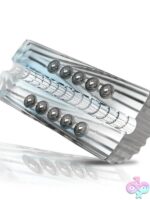 Happy Ending Beaded Stroker with Metal Pleasure Beads - Image 3