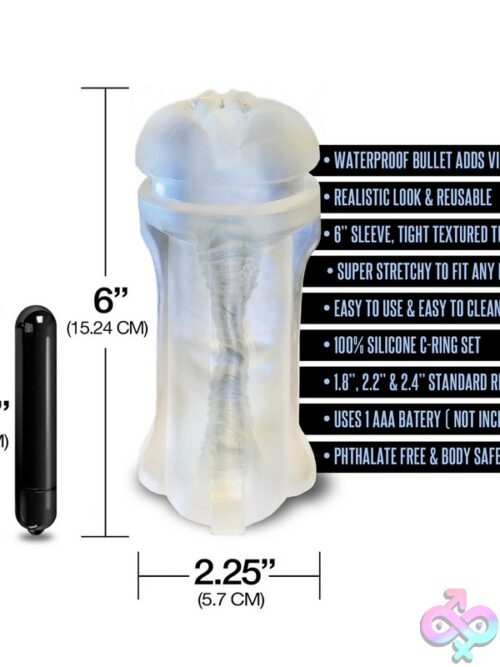 Happy Ending Master Bate Vibrating Stroker Pack – Black - Image 3