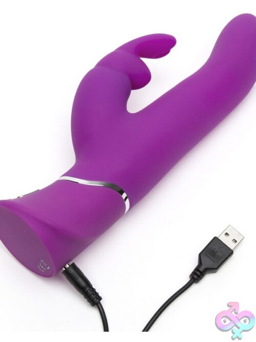 Happy Rabbit Curve Power Motion Rabbit Vibrator Purple - Image 3