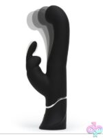 Happy Rabbit G-Spot Stroker Rabbit Vibrator – Black - Image 3