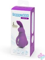 Purple silicone rabbit ears finger vibrator by Happy Rabbit