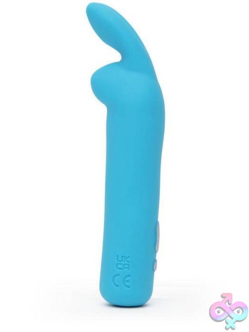 Happy Rabbit Rechargeable Bullet Vibrator – Blue - Image 3
