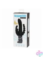 Happy Rabbit Triple Curve three-motor rabbit vibrator in black by Happy Rabbit
