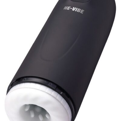 thrusting vibrating masturbator He-Vibe Power Thrust Pro black TPE rechargeable