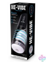 white tpe thrusting masturbator He-Vibe Thrust & Bust by He-Vibe