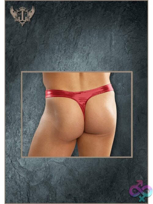 Heavy Metal Bong Thong In Red – S/M - Image 2