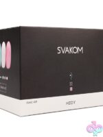 Hedy Blue realistic masturbation sleeve in ultra-soft TPE by Svakom