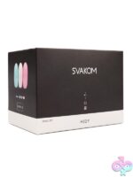 Compact pink suction masturbation sleeve with circular rim texture by Svakom