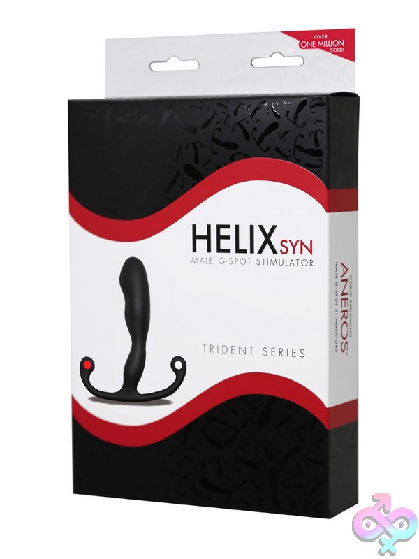 Discreet-Toys-Helix-Syn-Trident-Nu-As-1911 Helix Syn Trident Hands-Free Silicone Prostate Massager In Black By Aneros