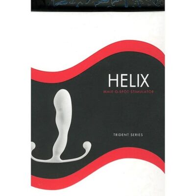 Aneros Helix Trident hands-free prostate massager in white silicone by Aneros