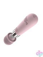 Shibari Bling Mini Wand Massager – Cherry Blossom Pink - Image 3