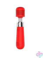 Bling Mini Wand Massager – Tiger Lily Red - Image 2