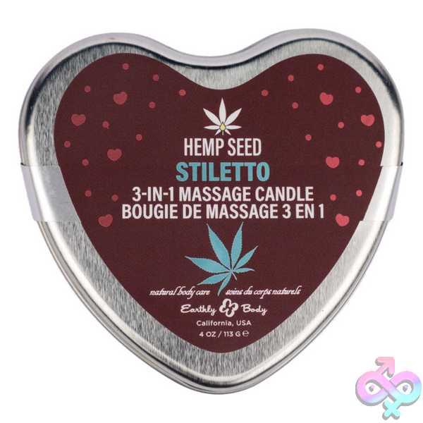 Discreet-Toys-Hemp-Seed-3-In-1-Massage-Candle-Stiletto-4-07Oz-Eb-Hscv025C Hemp Seed 3 In 1 Massage Candle Stiletto 4.07Oz - Image 1