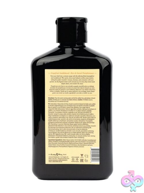 Hemp Seed By Night Bubble Bath – Grapefruit Sandalwood - Image 2