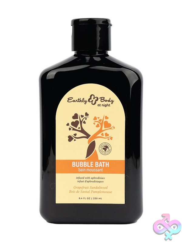 Discreet-Toys-Hemp-Seed-By-Night-Bubble-Bath-Aphrodisiac-Collection-Grapefruit-Sandalwood-8-4-Oz-Nu-Eb-Hsbnbb833 Grapefruit Sandalwood Aphrodisiac Bubble Bath In Black Bottle By Earthly Body, 8.4 Oz
