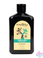 Hemp Seed By Night Sea Jasmine sulfate-free bubble bath in black bottle by Earthly Body