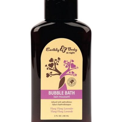 Hemp Seed By Night sulfate-free aphrodisiac bubble bath in ylang ylang and lavender by Earthly Body