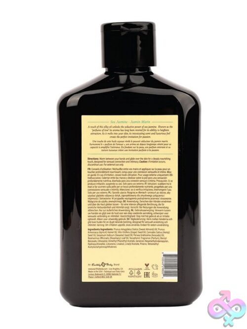 Hemp Seed By Night Massage Oil – Sea Jasmine 8 Oz - Image 2