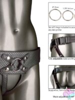 Her Royal Harness The Regal Empress Harness – Pewter - Image 3