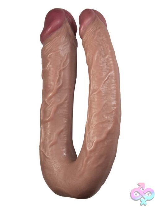 Hero My Doubler Realistic Dual Penetration Dildo – Beige - Image 2