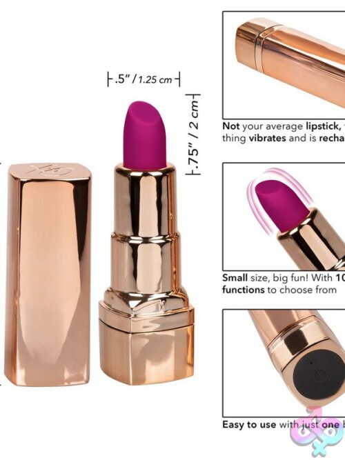 Hide &Amp; Play Rechargeable Lipstick Vibe – Purple - Image 3