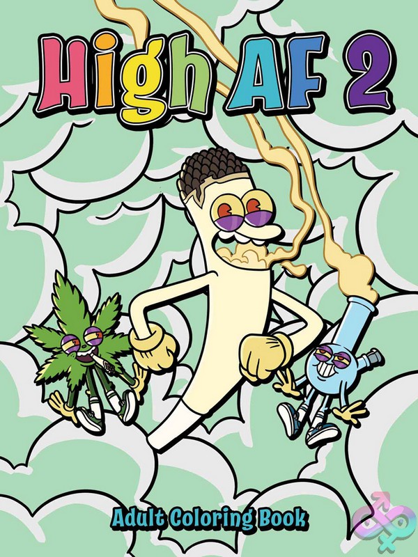 Discreet-Toys-High-Af-2-Nu-Cb-026 High Af 2 White Party Card Game For Couples By Wood Rocket