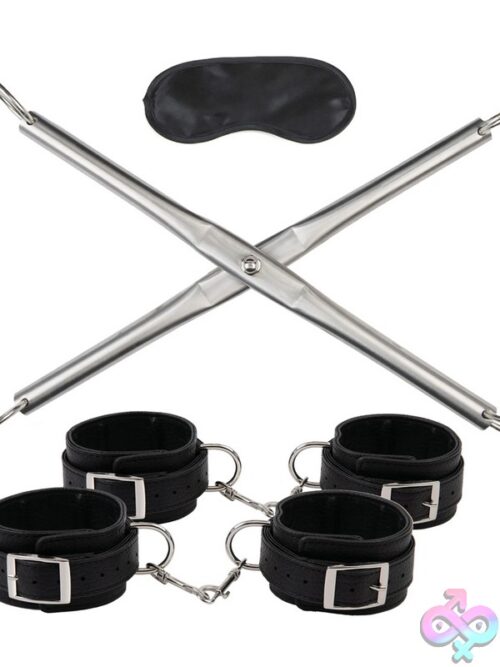 Hog-Tie Spreader Bar With Detachable Wrist &Amp; Ankle Cuffs - Image 2