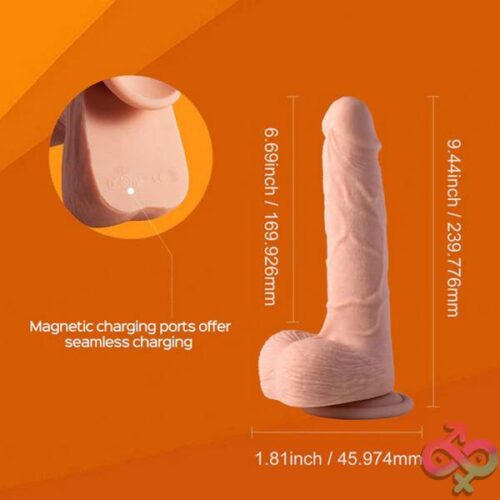 Kenzo-App Controlled 9.5&Quot; Big Realistic - Thrusting Dildo - Image 4