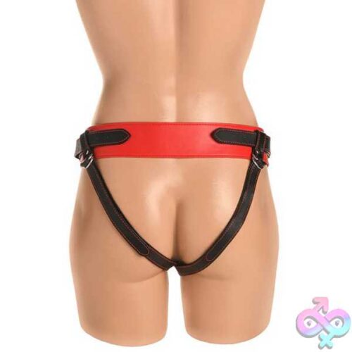 Horny Devil Strap-On Harness Red - Image 6