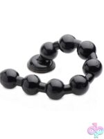 Hosed 19 Inch Beaded Thick Anal Snake – Black - Image 2