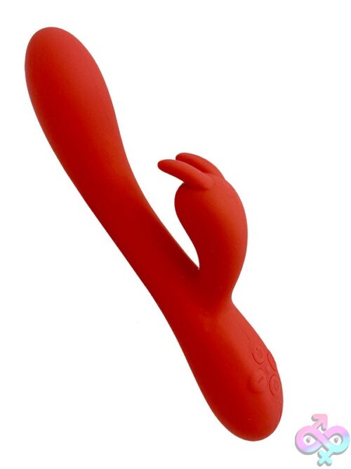 Hot Desire Heating Rabbit Vibrator – Red - Image 2