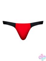 Hot Mesh Bong Thong Black/Red L/XL - Image 2