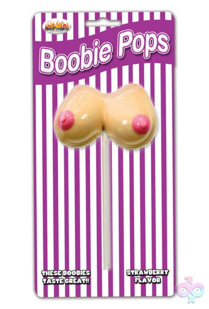 Hott Products Sex Toys - Boobie Pops - Strawberry