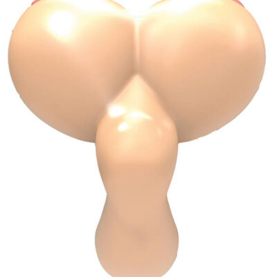 Boobie Squirt Gun novelty party toy by Hott Products in beige with realistic feel