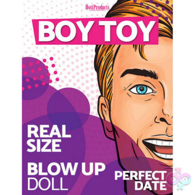 Boy Toy Sex Doll by Hott Products — inflatable realistic feel purple doll 5ft 2in