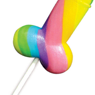 Hott Products Sex Toys - Display Rainbow Cock-Pop 12 Pieces