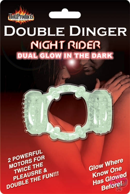 Double Dinger - Night Rider Hott Products Sex Toys - Double Dinger - Night Rider